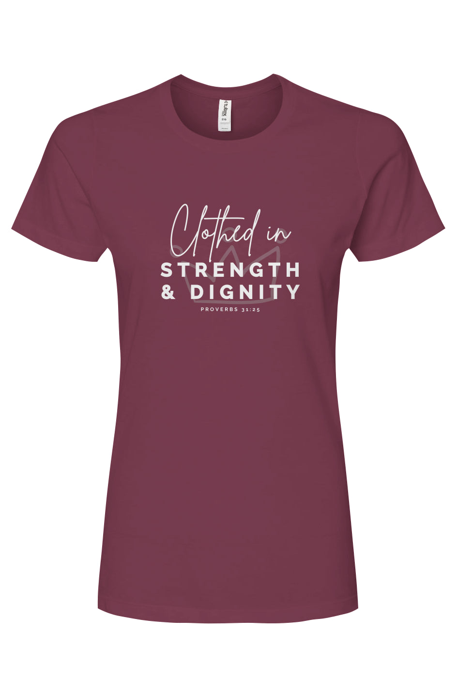 Clothed in Strength & Dignity | Cotton Tee