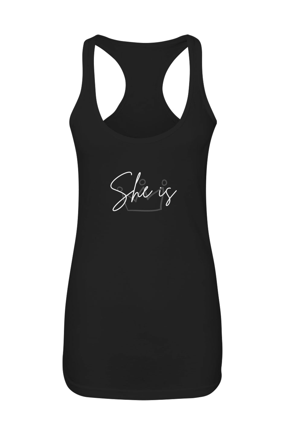 She Is | Racerback Top