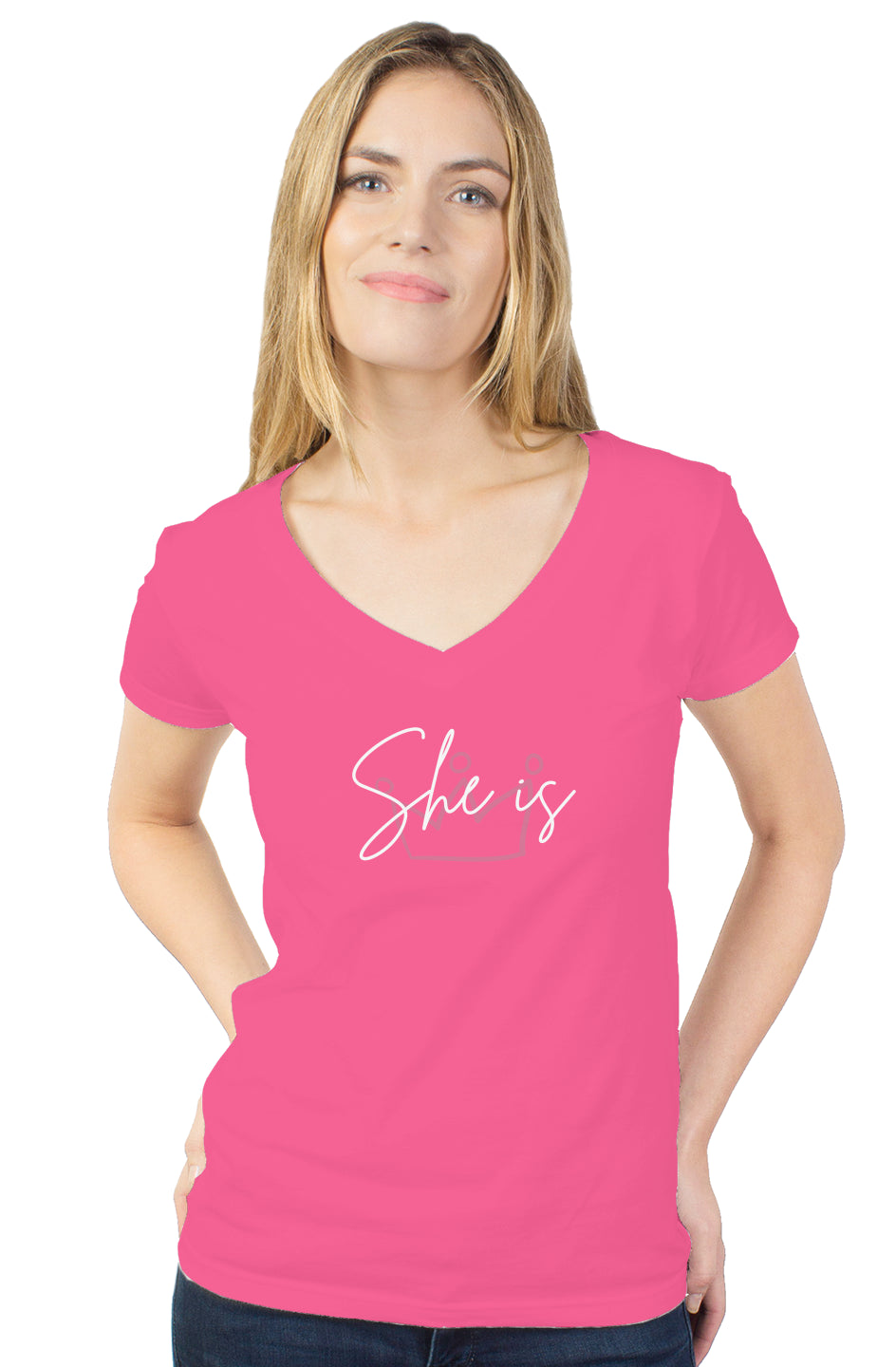 She Is | V Neck