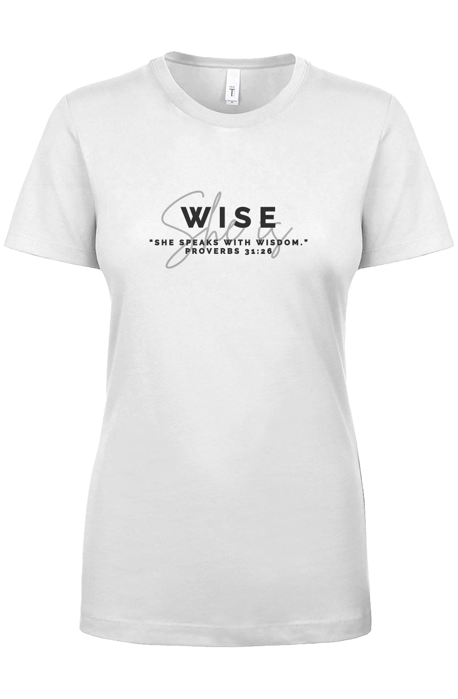 She Is | WISE | Crew Tee
