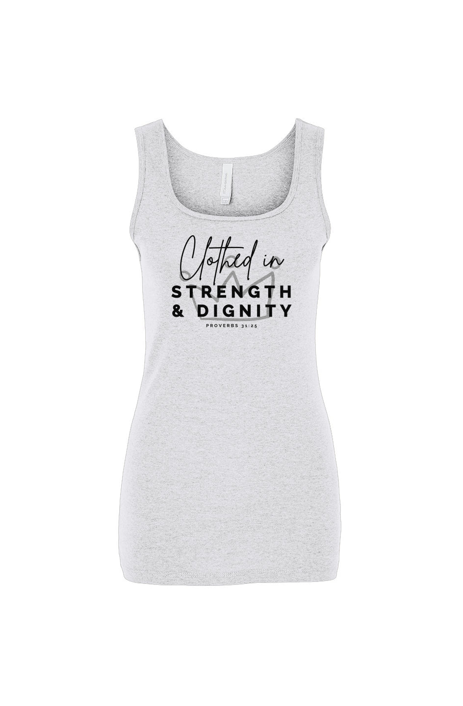 Clothed in Strength & Dignity | Rib Tank