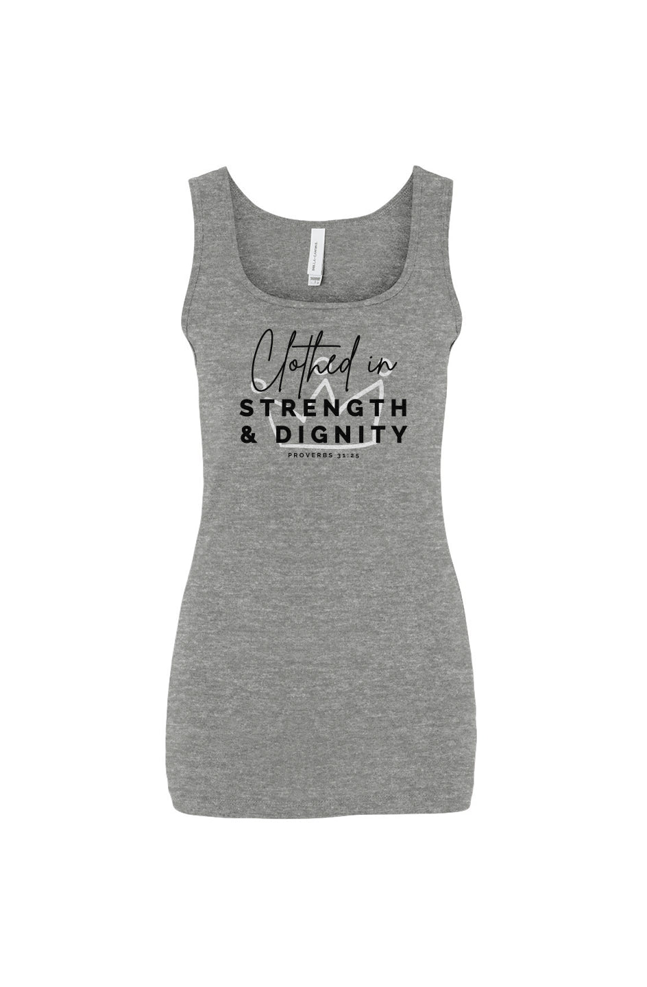 Clothed in Strength & Dignity | Rib Tank