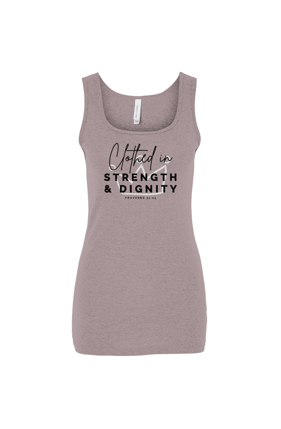 Clothed in Strength & Dignity | Rib Tank