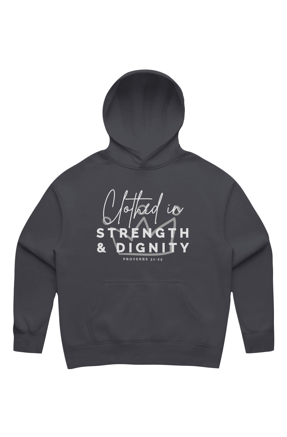 Clothed in Strength & Dignity | Relaxed Hoodie