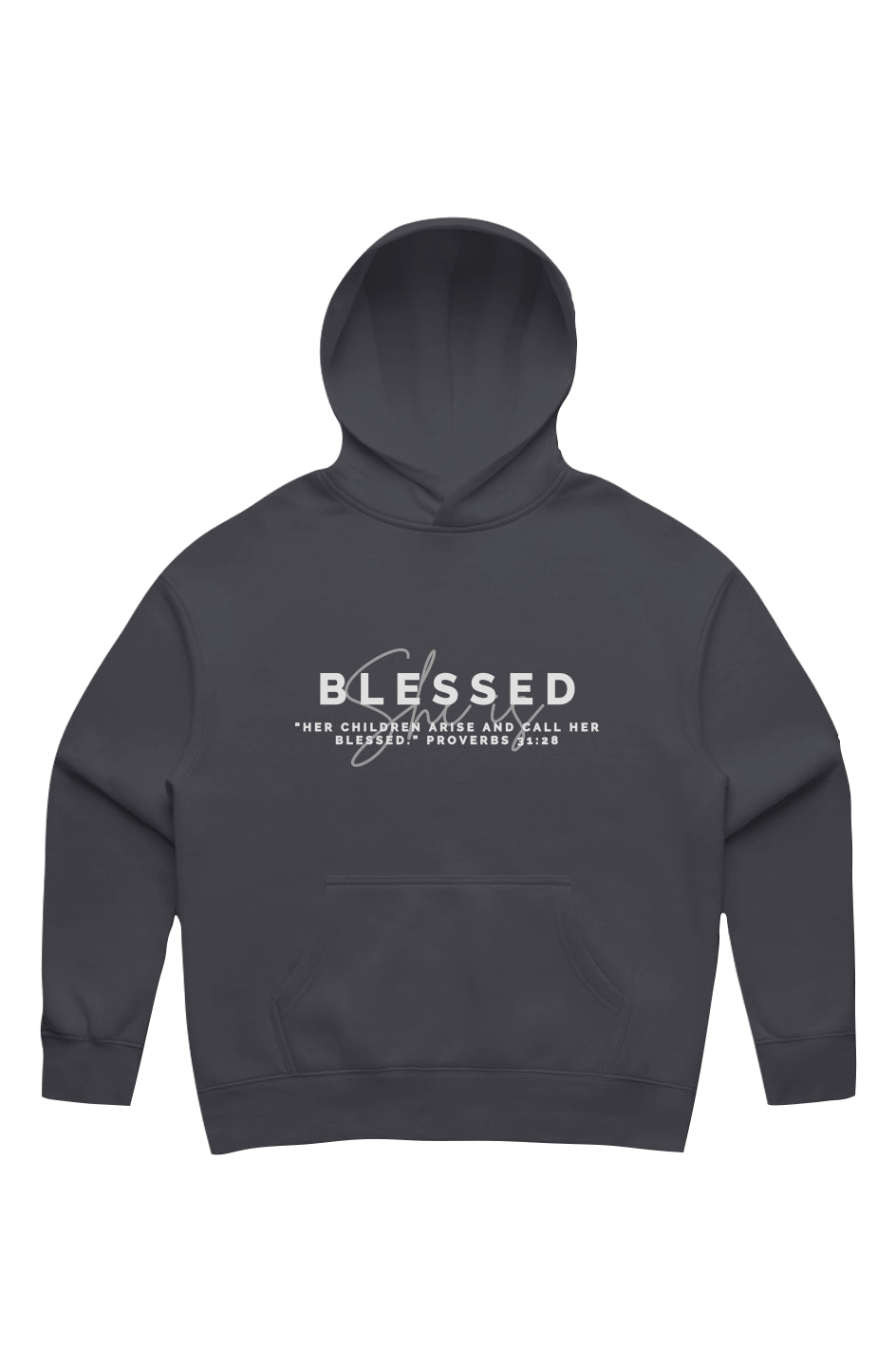 She Is | BLESSED | Relaxed Hoodie