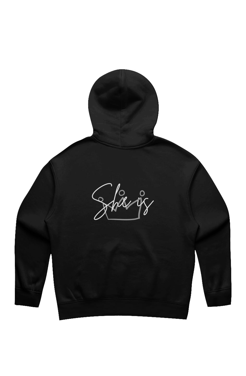 She Is | Relaxed Hoodie (back design)