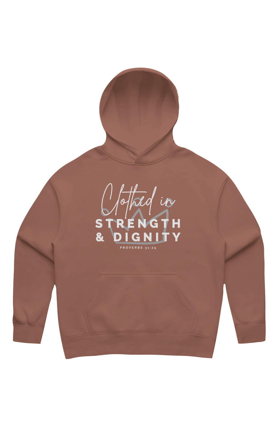 Clothed in Strength & Dignity | Relaxed Hoodie