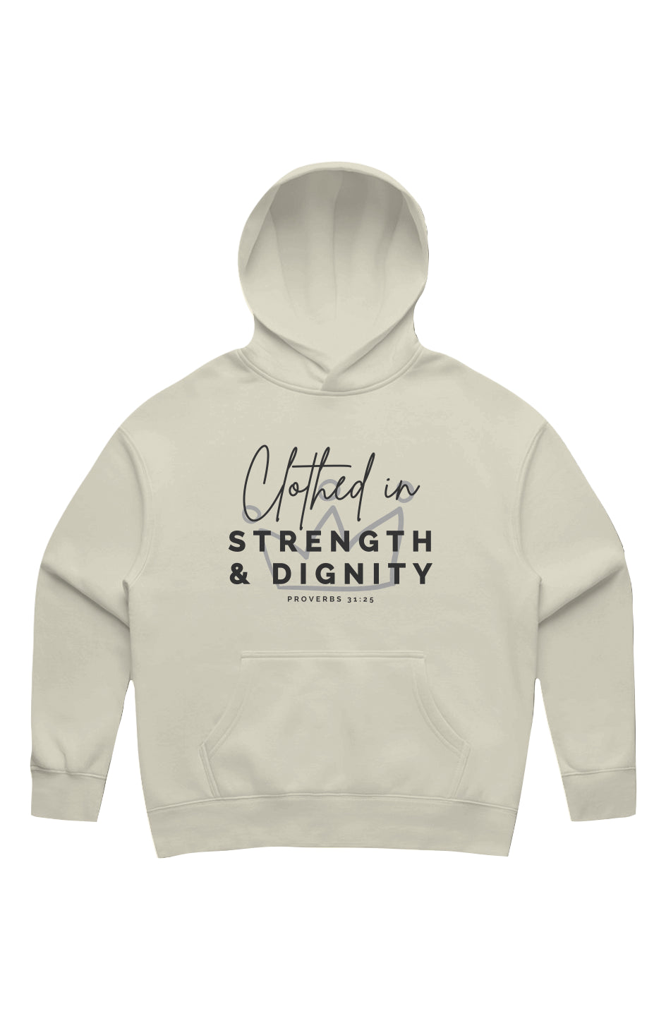 Clothed in Strength & Dignity | Relaxed Hoodie