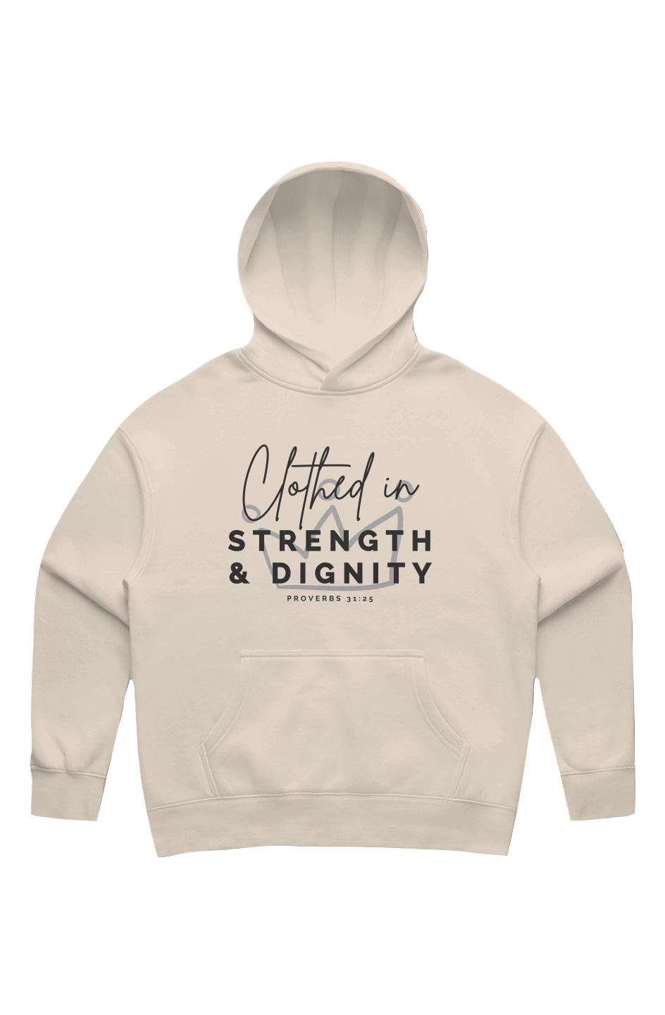 Clothed in Strength & Dignity | Relaxed Hoodie