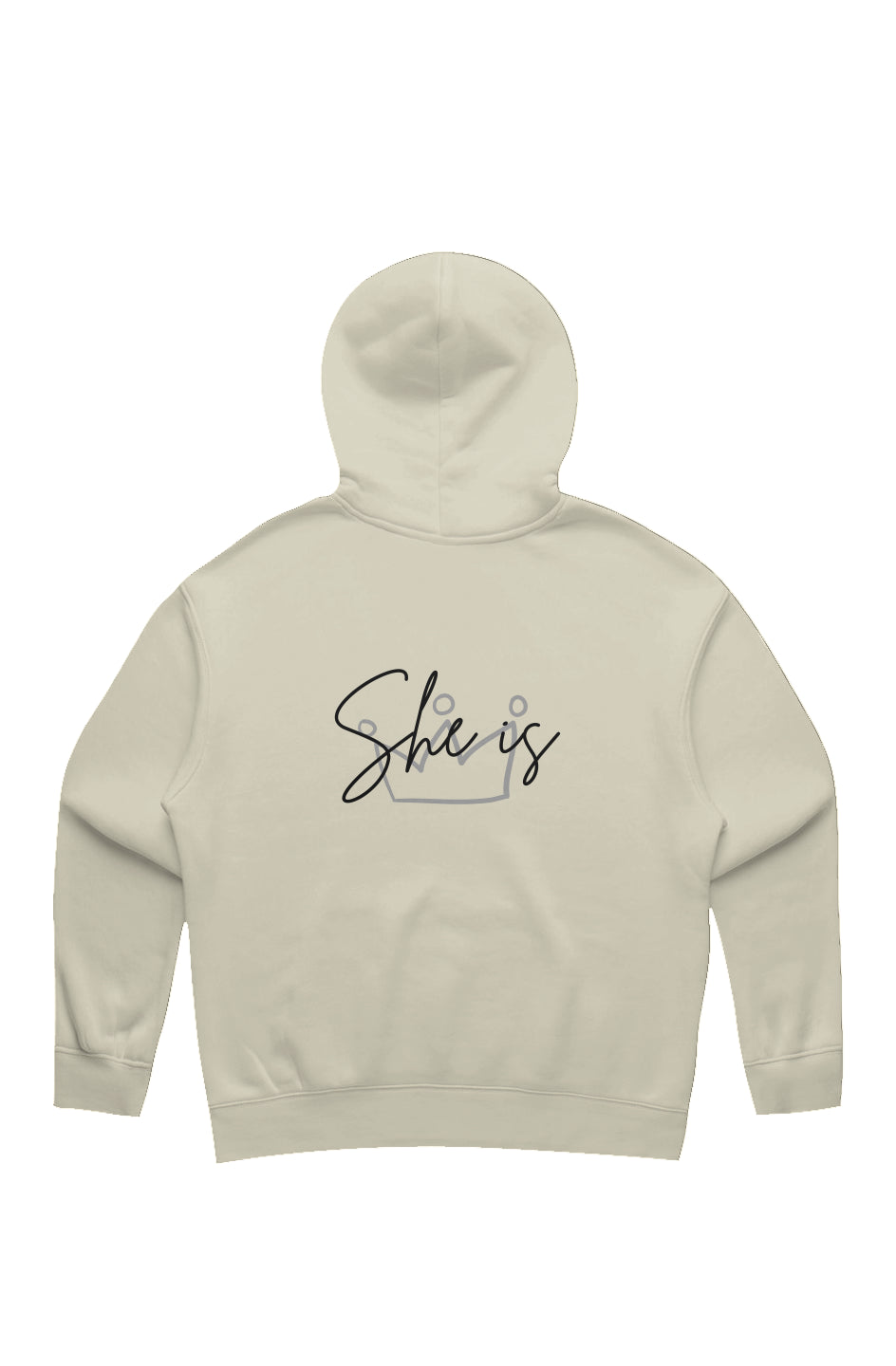 She Is | Relaxed Hoodie (back design)