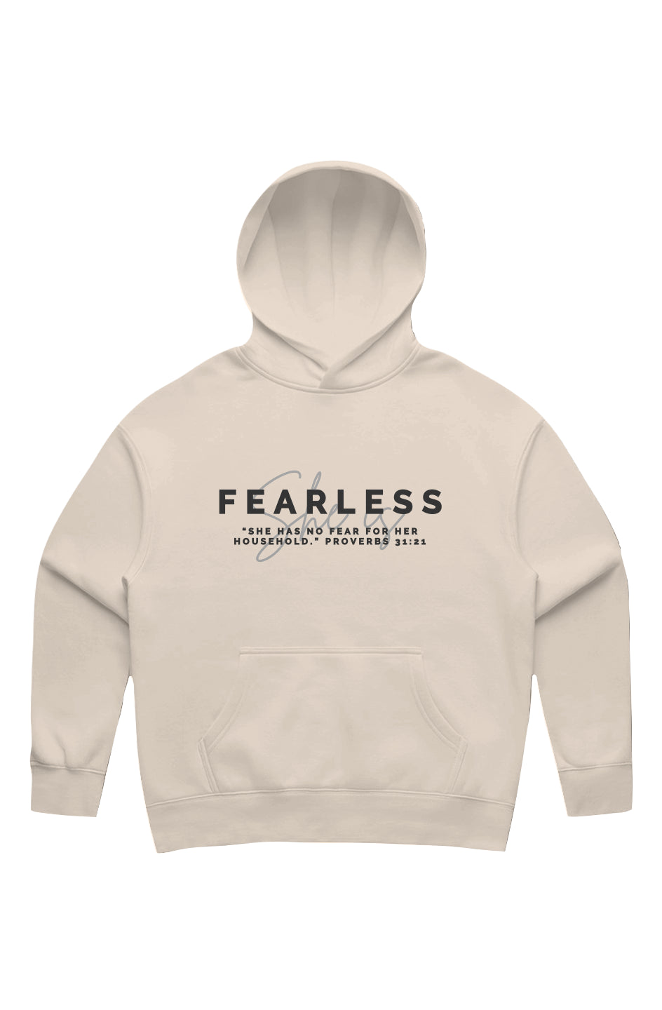 She Is | FEARLESS | Relaxed Hoodie