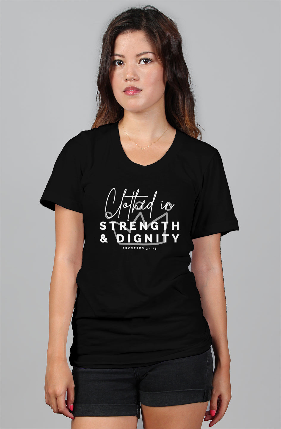 Clothed in Strength & Dignity | Relaxed Tee