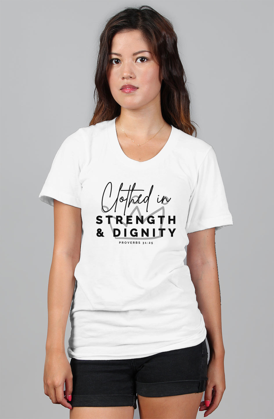 Clothed in Strength & Dignity | Relaxed Tee