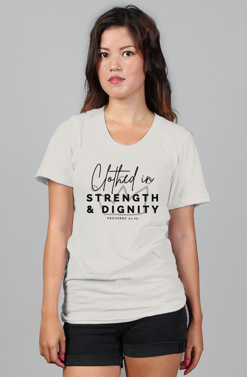 Clothed in Strength & Dignity | Relaxed Tee