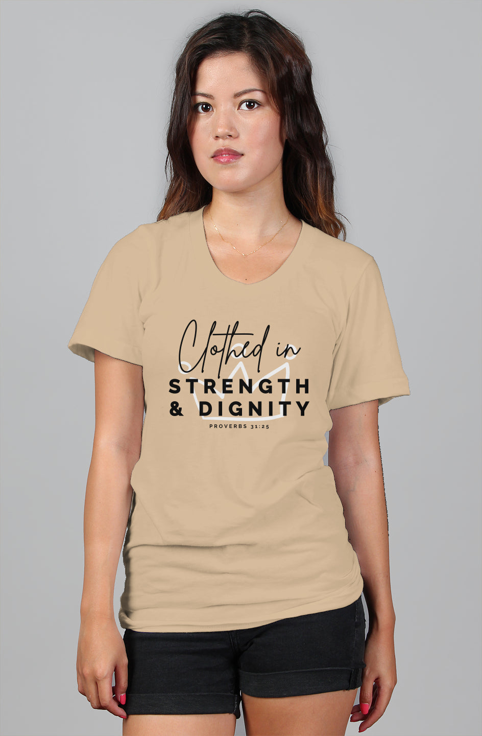 Clothed in Strength & Dignity | Relaxed Tee