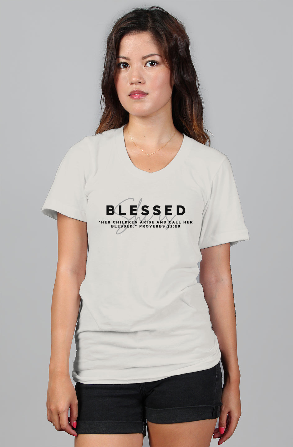 She Is | BLESSED | Relaxed Tee