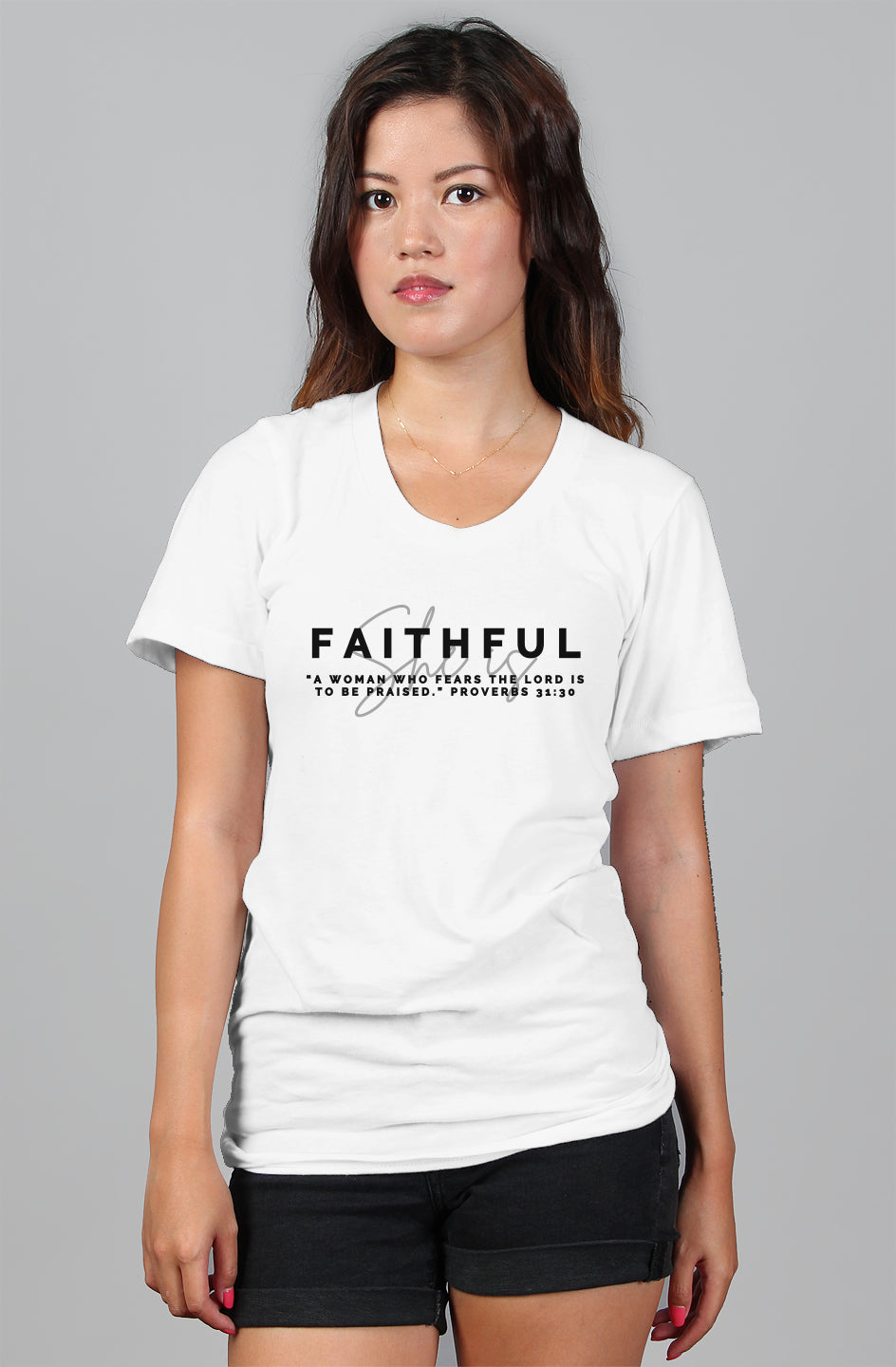 She Is | BLESSED | Relaxed Tee