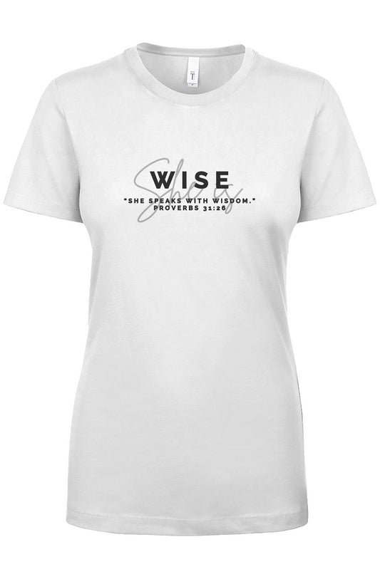 She Is | WISE | Crew Tee