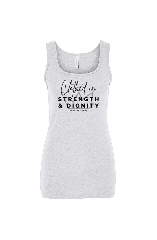 Clothed in Strength & Dignity | Rib Tank