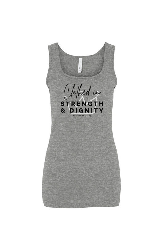Clothed in Strength & Dignity | Rib Tank