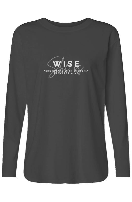 She Is | WISE | Relaxed Long Sleeve