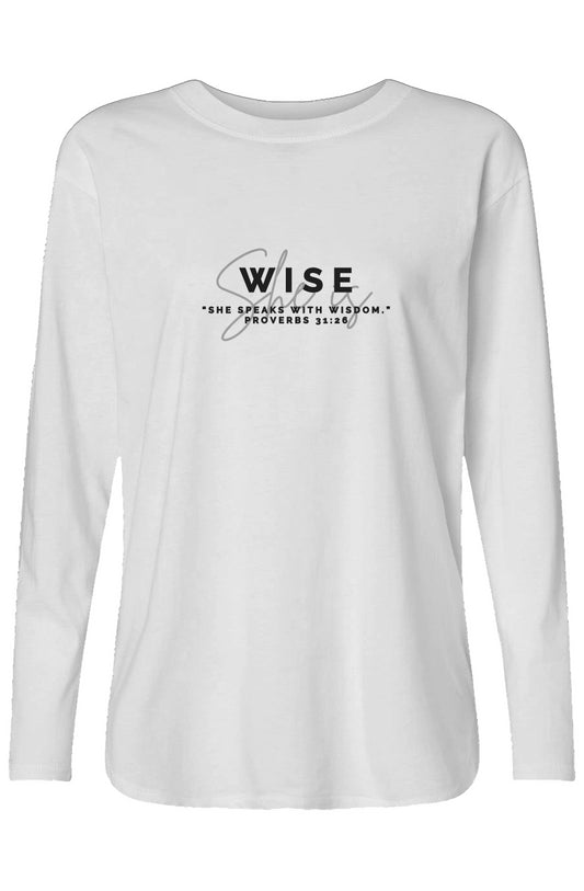 She Is | WISE | Relaxed Long Sleeve