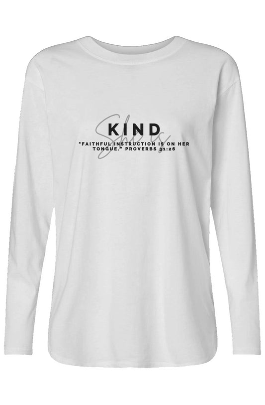 She Is | KIND | Relaxed Long Sleeve
