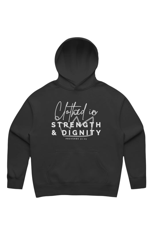 Clothed in Strength & Dignity | Relaxed Hoodie