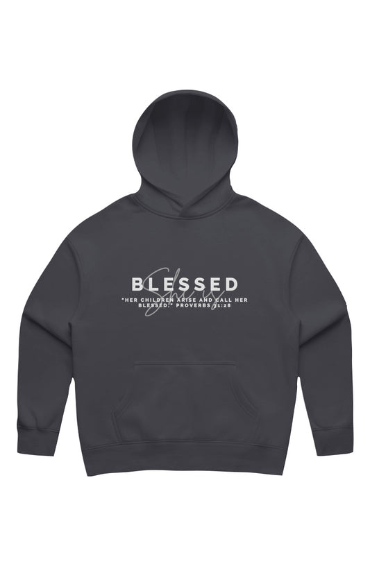 She Is | BLESSED | Relaxed Hoodie
