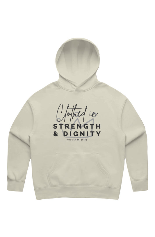 Clothed in Strength & Dignity | Relaxed Hoodie