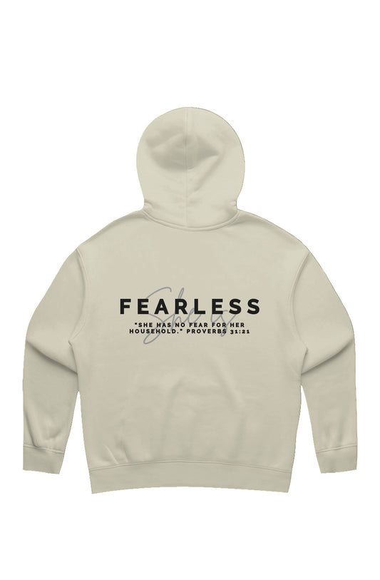 She Is | FEARLESS | Relaxed Hoodie (back design)