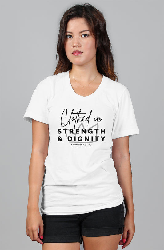 Clothed in Strength & Dignity | Relaxed Tee