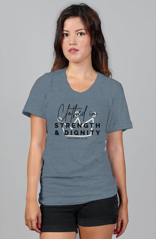 Clothed in Strength & Dignity | Relaxed Tee