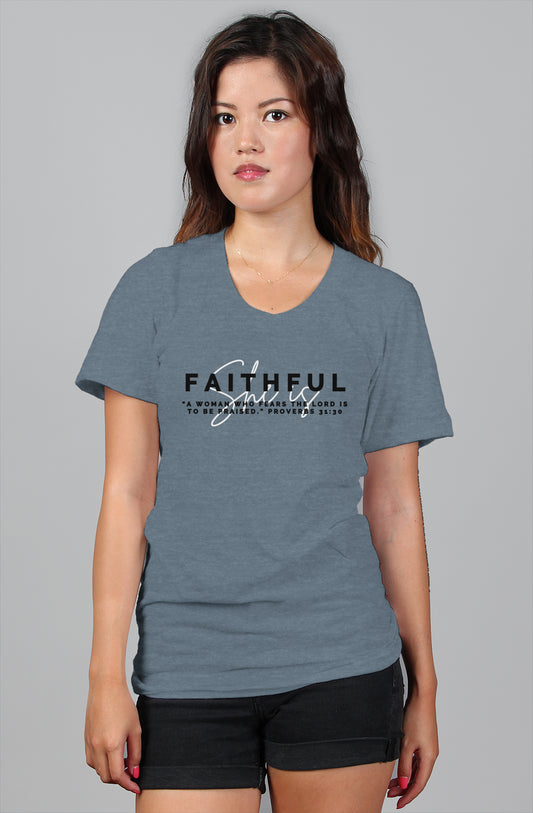 She Is | FAITHFUL | Relaxed Tee